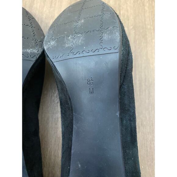 Vaneli Black Rounded Toe Heels Sz 8.5 - Picture 6 of 6